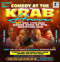 COMEDY AT THE KRAB HOUSE 