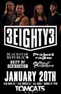 Cutthroat Conspiracy with 3Eighty3, Blackstar Republic, Project Rogue, & more!