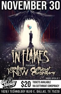 Cutthroat Conspiracy w/ In Flames