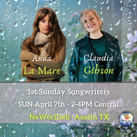 Claudia Gibson & Anna La Mare - 1st Sunday Songwriters