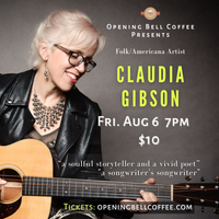 Claudia Gibson at Opening Bell Coffee