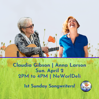 1st Sunday Songwriters - Claudia Gibson & Anna Larson
