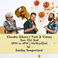 1st Sunday Songwriters - Claudia Gibson | Yosh & Yimmy