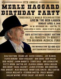 ASG's 13th Annual Merle Haggard Birthday Party
