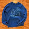 Space Ranger Blue snail vintage sweatshirt S