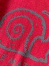 Red snail vintage sweatshirt S/M