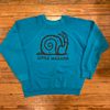 Aqua Dream snail vintage sweatshirt S/M