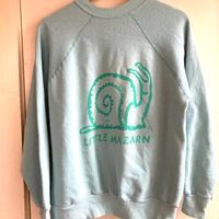 Sea Glass snail vintage sweatshirt M