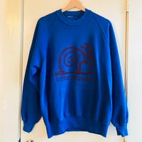 Ol’ Blue snail vintage sweatshirt L