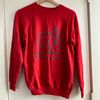 Red snail vintage sweatshirt S/M