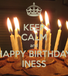 INESS B-DAY CARDS (1006)