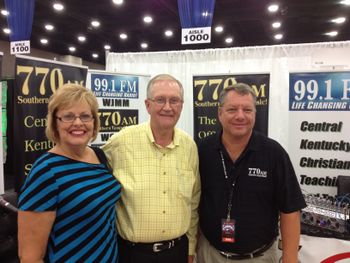 Debbie & Ernie with Bruce Edwards 770 AM NQC 2013.  Thank you Bruce.
