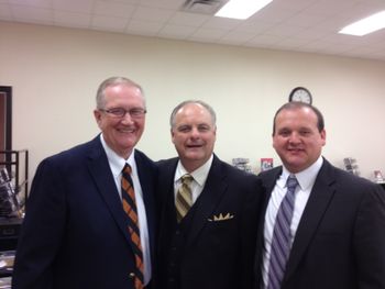 Ernie, Joe Arthur, and Todd Black Crossville FFWB 2014
