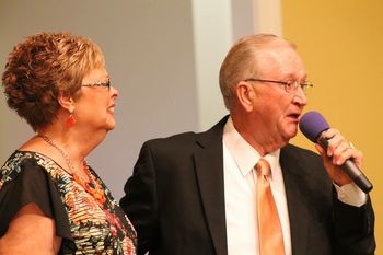 Ernie singing The Empty Chair, Camp Meeting on the Mountain 2015.
