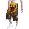 Hellfire And Brimstone All Over Print Baggy Shorts