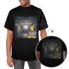 "Alien Swing Dee Diablo" Glow in the Dark T-shirt (Two Sides Printing)