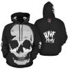 Runae Moon Skull Logo Hoodie