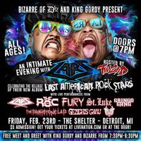 L.A.R.S (Bizarre from D12+King Gordy) Record Release Party featuring The Brimstone Lab in Detroit!