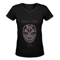 Women's Deep V-neck Brimstone Lab T-shirts