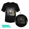 "Alien Swing Dee Diablo" Glow in the Dark T-shirt (Two Sides Printing)