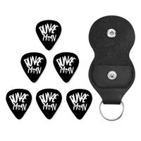 Runae Moon Guitar Picks with Leather Sheath