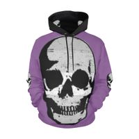 Runae Moon Skull Logo Hoodie