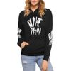 Runae Moon Logo All Over Print Hoodie for Women