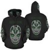 The Brimstone Lab Green Eyed Grey Grus Hoodie