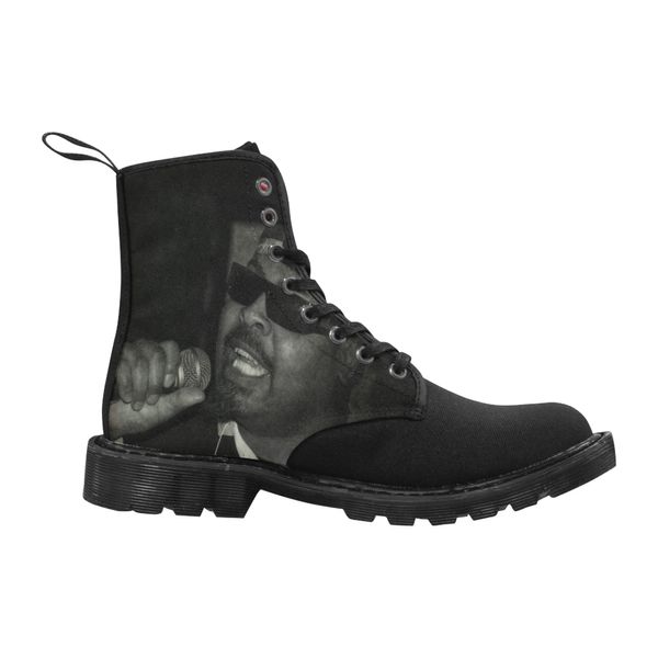 Hellusin8 Curb Stomp Boots (Black) - The Brimstone Lab