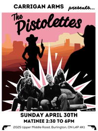 The Pistolettes @ Carrigan Arms - Country Matinee