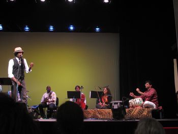 Kennedy Center Millennium Stage w/Christylez Bacon (WSM) and Krishna Ramdas on tabla July 2011
