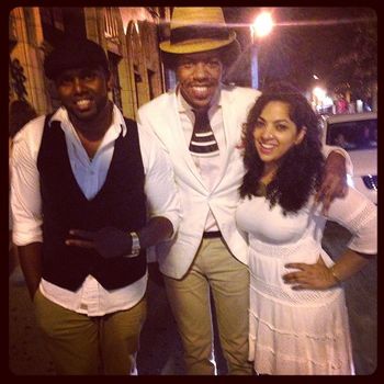 Jomy George, Christylez Bacon & Nistha Raj (NYC) Aug 2014
