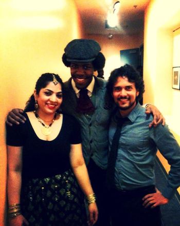 Nistha, Christylez, & Aakash  at the INTERSECTIONS Festival, March 1, 2013
