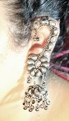 Gujarati Earring Cuff Set_01