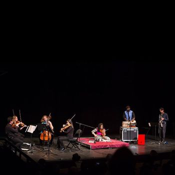 With NSO (National Symphony Orchestra) Musicians The Last Stand Quartet, Jomy George & Aakash Mittal Jan 2016
