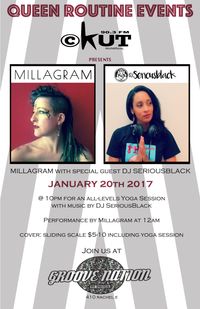 QRE & CKUT presents Millagram + DJ Seriousblack
