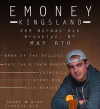 Crimdella at Kingsland BK with EMoney