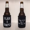 Plain & Simple "Songs Of Love, Pain, & Sweet Mary Jane" Koozie