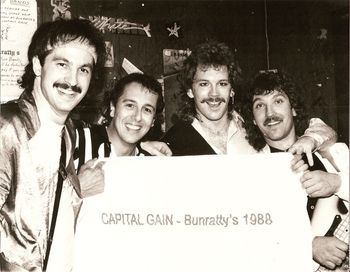 80's era band Capital Gain at Bunratty's in Allston, MA

