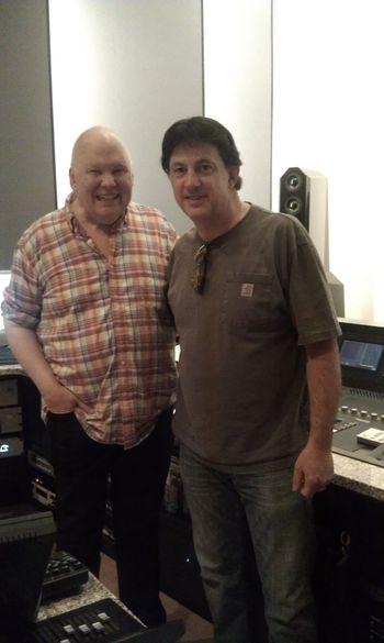 With Mastering Legend Bob Ludwig at Gateway Mastering
