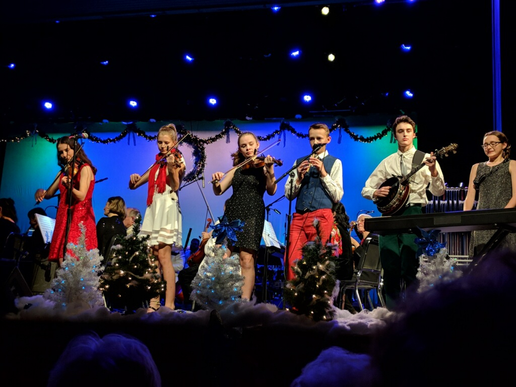 Celtic Roots featured with the Cape Cod Symphony's Holiday Pops 2018.