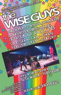 Postponed due to Covid-19 The Wise Guys in Concert