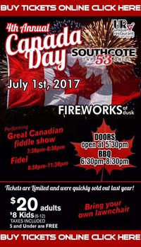 Great Canadian Fiddle Show @ 4th Annual Canada Celebration