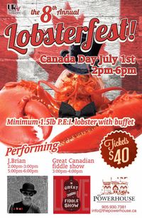 The Great Canadian Fiddle Show @ Lobster Fest, Stoney Creek