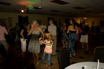 Janet teaching the girls some moves!
