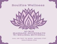 90-min Massage-Sound Bath -20% off V-day Special