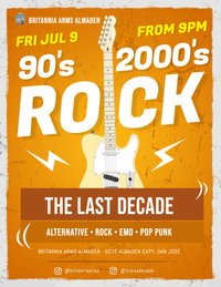 90's & 2000's Rock @ The Brit Almaden