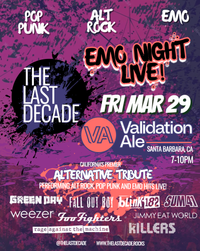 Santa Barbara - Emo Night Live! @ Validation Ale