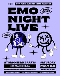San Francisco - Emo Night Live @ Maggie McGarry's 