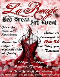 La Rouge- A Red Dress Art Event